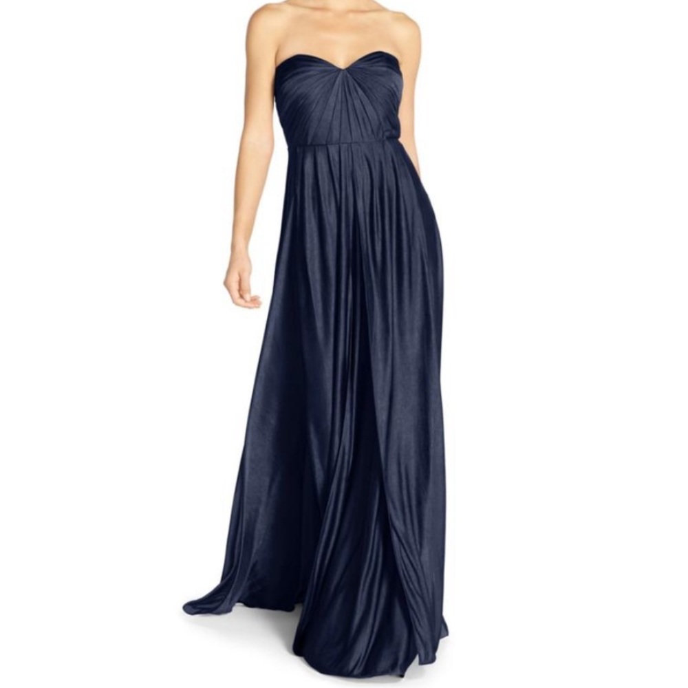 Jenny Yoo Navy Blue convertible bridesmaid dress